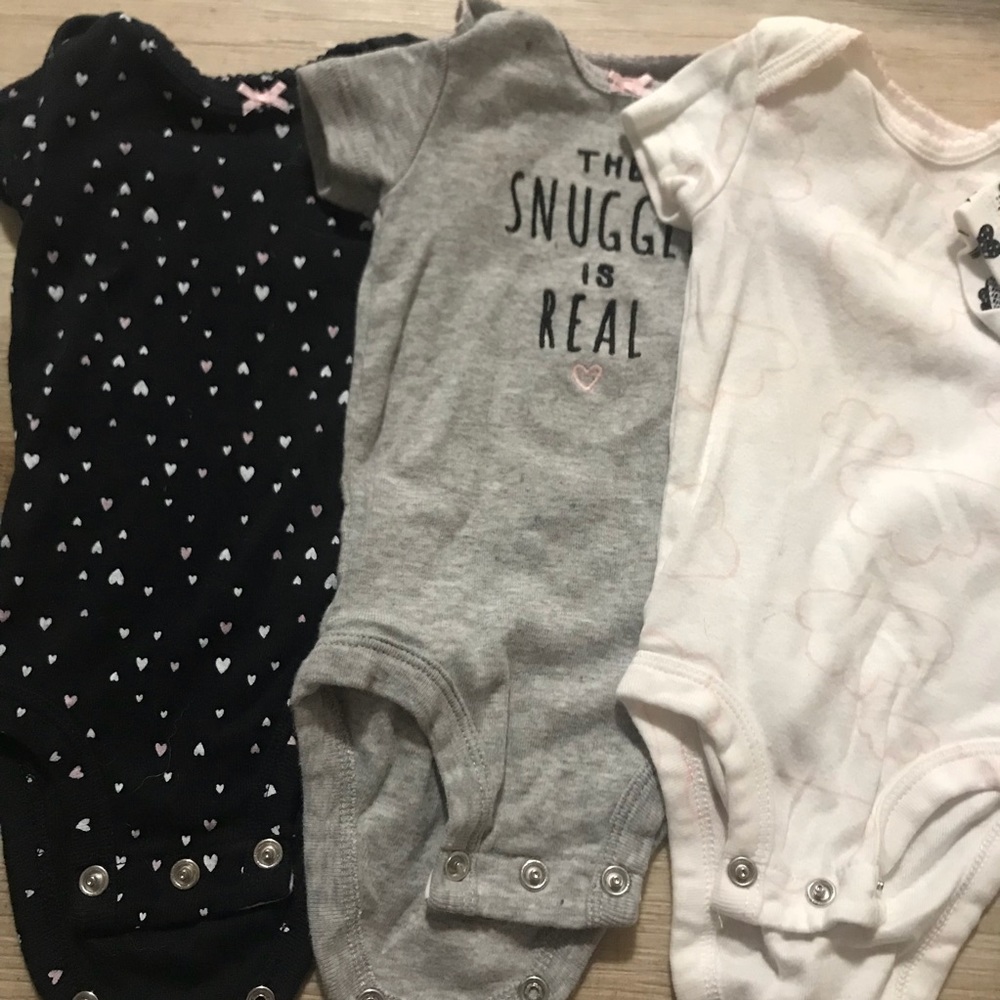 Lot of 5 onesies